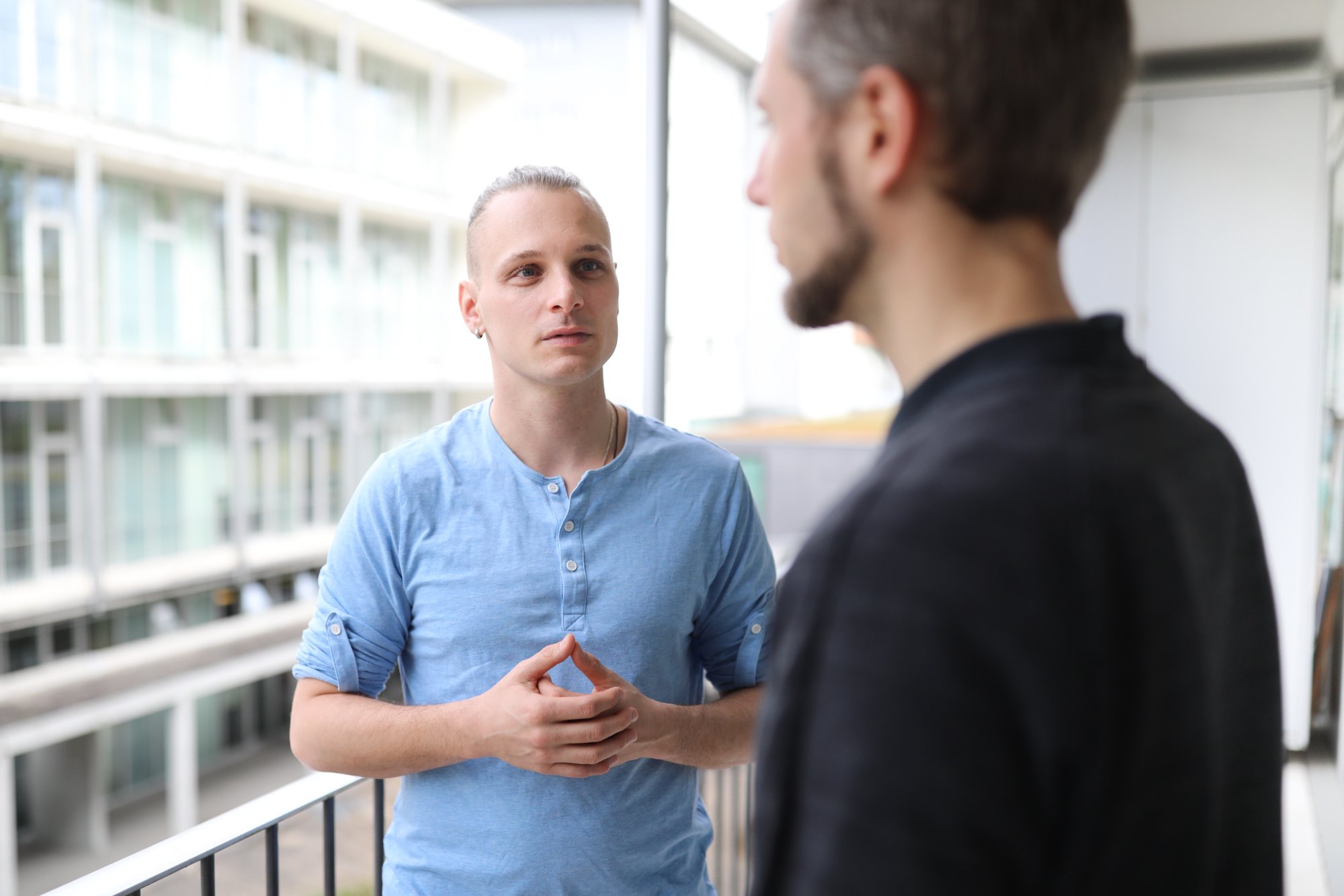 Lukas Wolf im Gespräch